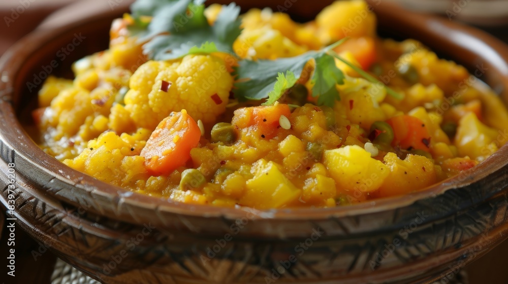 A warm bowl of curry packed with vegetables lentils and es like cumin and ginger all beneficial for brain health A warm bowl of curry packed with vegetables lentils and es like cumin and ginger all beneficial for brain health