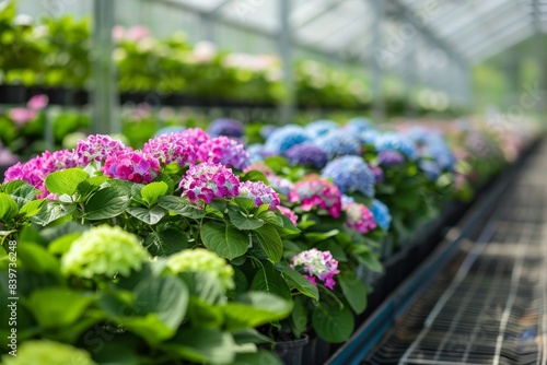 Netherlands flower nursery specializing in hydrangea plants