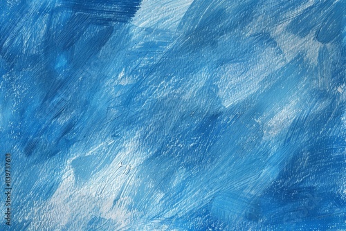 Pastel crayon texture in blue