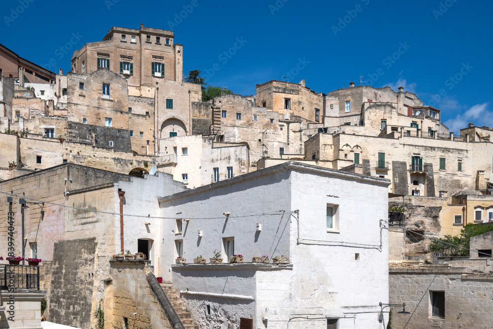 The Old town of Matera, Basilicata Region, Italy The Old town of Matera, Basilicata Region, Italy