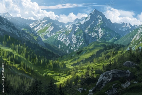 Mountain landscape 