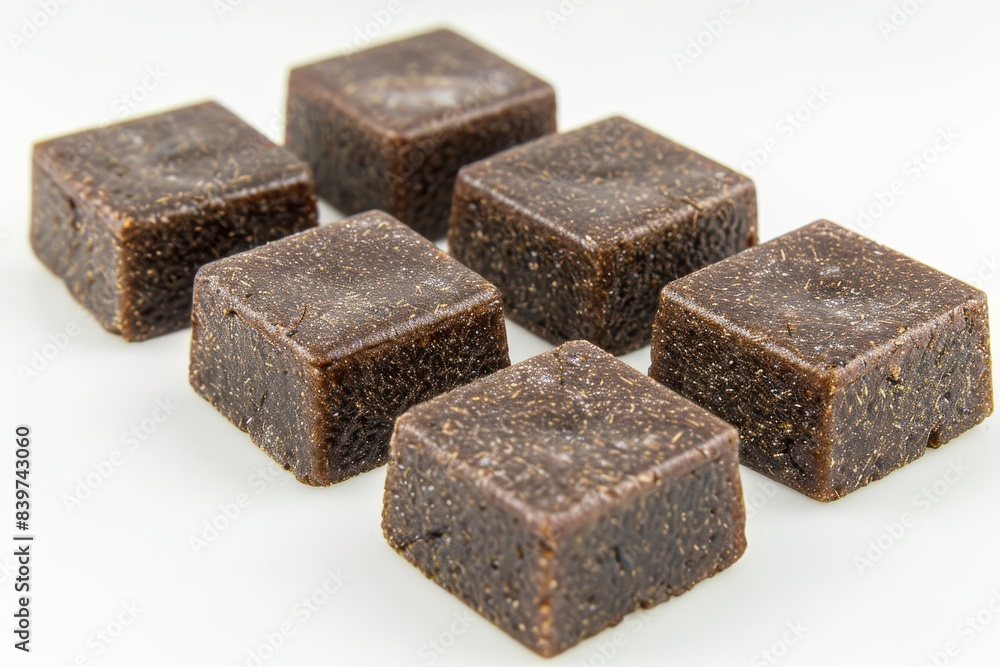 Square chocolate brownies with a rich and fudgy texture, perfect for dessert lovers, homemade, indulgent, satisfying, and delicious, served on a white plate, a chocolatey delight Square chocolate brownies with a rich and fudgy texture, perfect for dessert lovers, homemade, indulgent, satisfying, and delicious, served on a white plate, a chocolatey delight