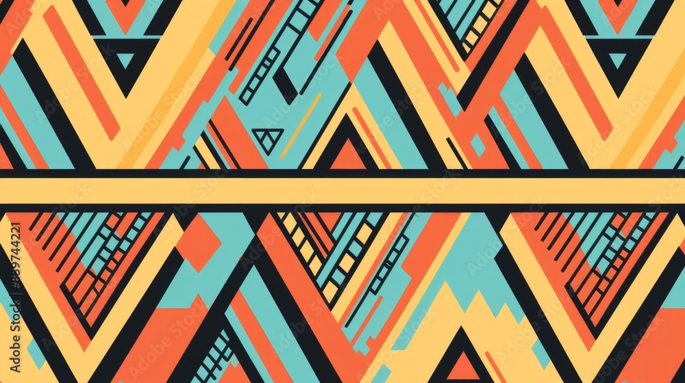 Obraz premium geometric pattern