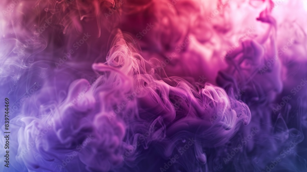 Abstract liquid smoke background. Pink magenta purple color ink dynamic motion background Abstract liquid smoke background. Pink magenta purple color ink dynamic motion background