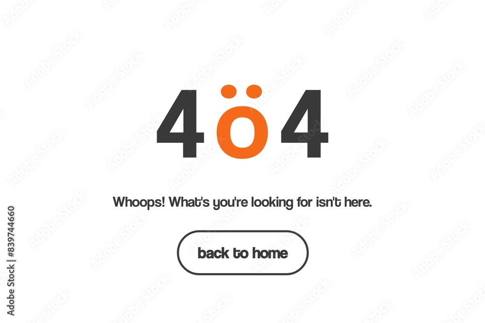 404 Error Page Concept. Illustration Flat Design. Isolated on white background. 404 Error Page Concept. Illustration Flat Design. Isolated on white background.