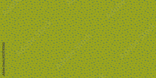 Random green spots on a light green background. Seamless vector polka dot pattern. Vintage texture ovals and dots