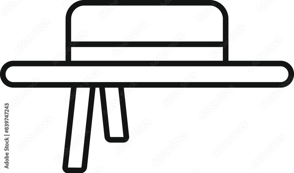 Simple and stylish, symbolizing adventure and exploration