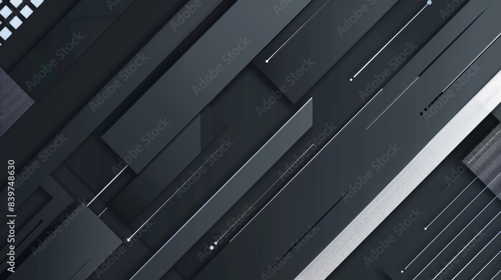 Abstract grey background. Minimalist style cover template with vibrant perspective 3d geometric shapes collection. Ideal design for social media, cover, banner, flyer Abstract grey background. Minimalist style cover template with vibrant perspective 3d geometric shapes collection. Ideal design for social media, cover, banner, flyer
