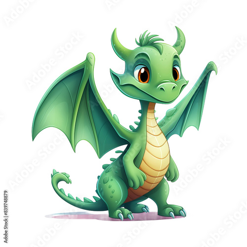 green dragon cartoon