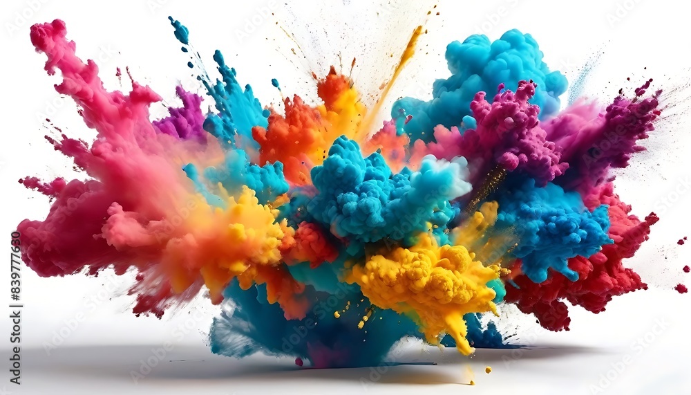 colorful splash background colorful splash background