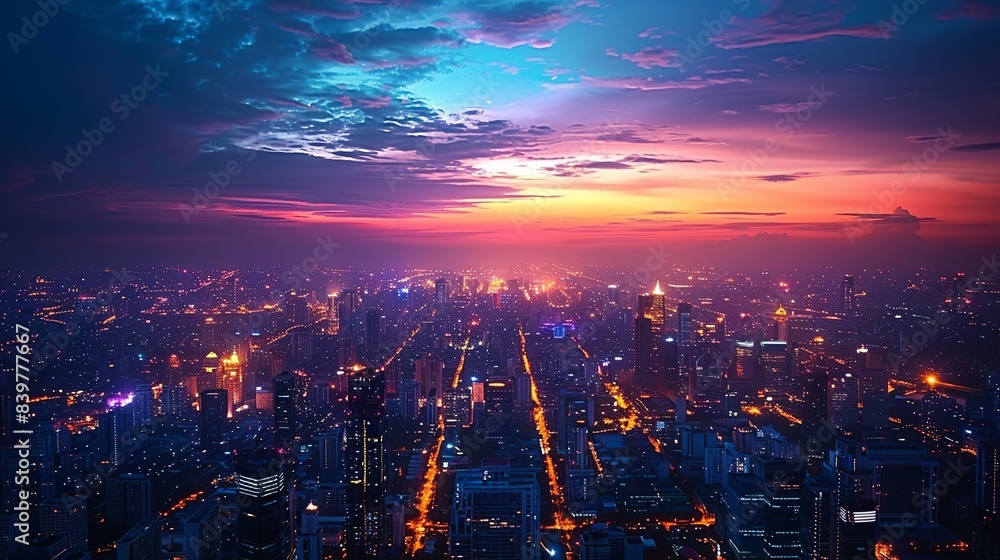 City Lights at Night: Showcase the vibrant glow of city lights against the dark, deep blues and purples of the night sky, creating a striking and modern urban landscape. shiny, Minimal and Simple, City Lights at Night: Showcase the vibrant glow of city lights against the dark, deep blues and purples of the night sky, creating a striking and modern urban landscape. shiny, Minimal and Simple,