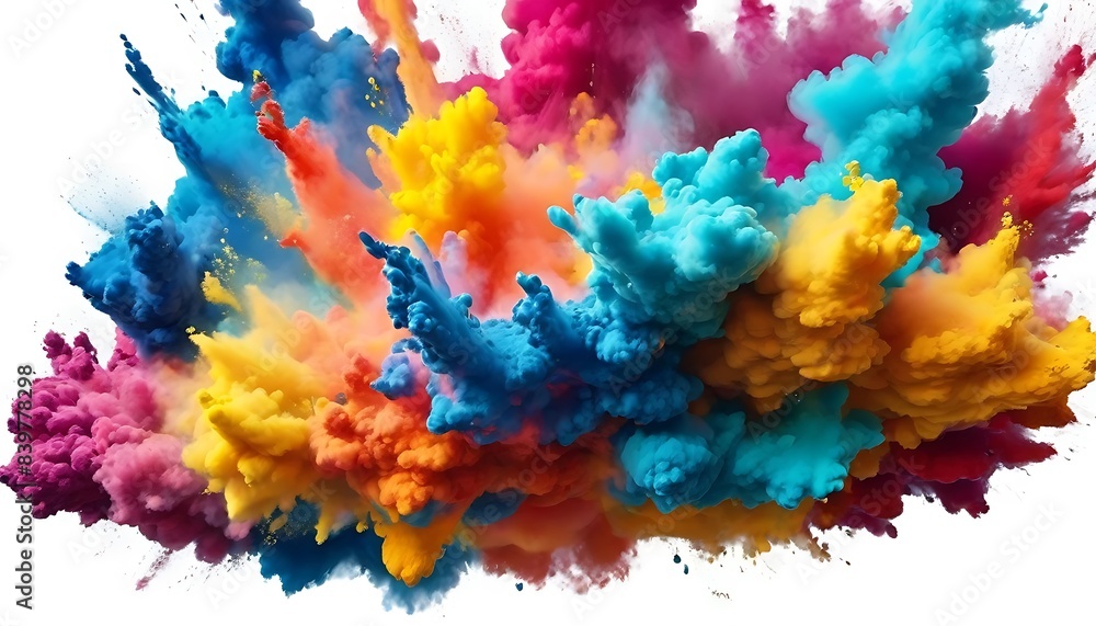Fototapeta premium colorful splash background