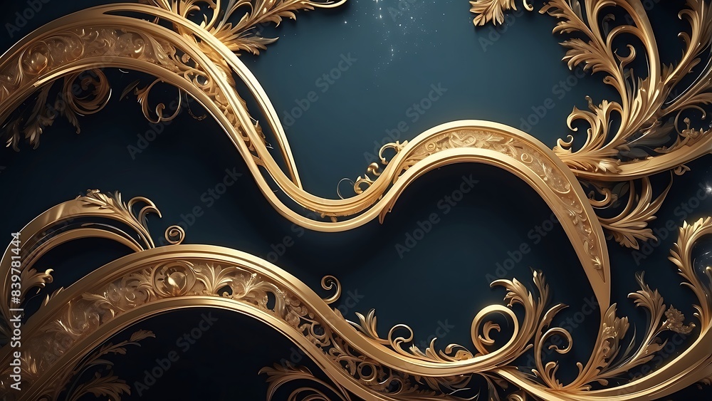 luxury background with gold motiv luxury background with gold motiv