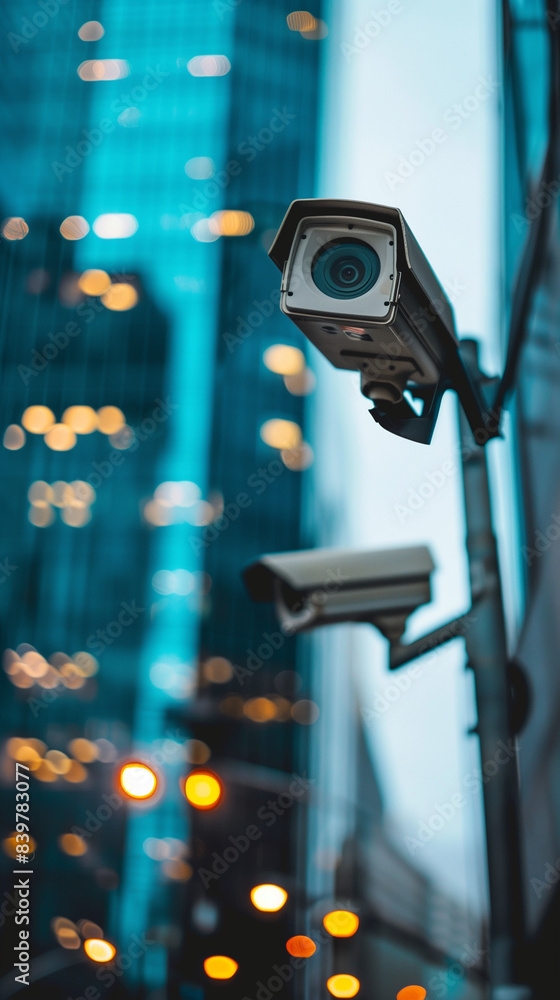 security camera in city security camera in city