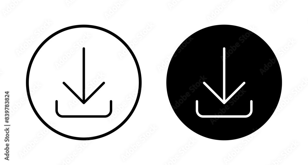 Download icon vector isolated on white background. Downloading vector icon Download icon vector isolated on white background. Downloading vector icon