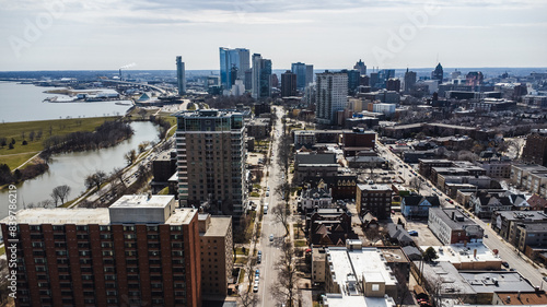 city skyline (milwaukee, wi)