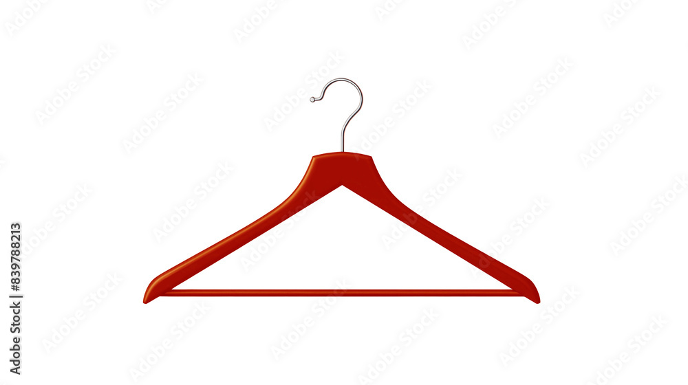 A red coat hanger on a transparent background (PNG), making it ideal for various design projects where the hanger can be seamlessly integrated into different scenes without any background interference A red coat hanger on a transparent background (PNG), making it ideal for various design projects where the hanger can be seamlessly integrated into different scenes without any background interference