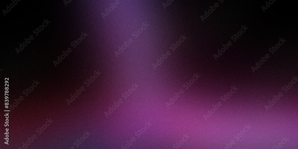 Grainy gradient background in purple, magenta and black for design, covers, advertising, templates, banners and posters Grainy gradient background in purple, magenta and black for design, covers, advertising, templates, banners and posters