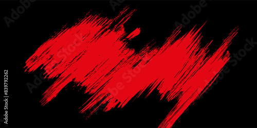 red sport long banner background speed line