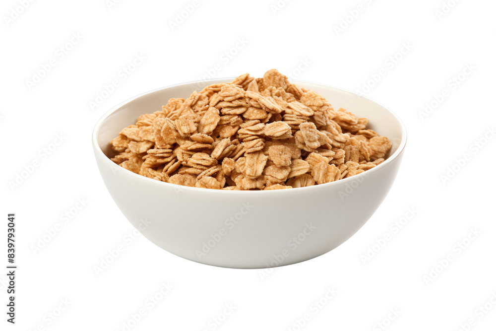A white bowl filled with raw rolled oats. Perfect for a healthy breakfast, baking, or as an ingredient in various recipes. A white bowl filled with raw rolled oats. Perfect for a healthy breakfast, baking, or as an ingredient in various recipes.