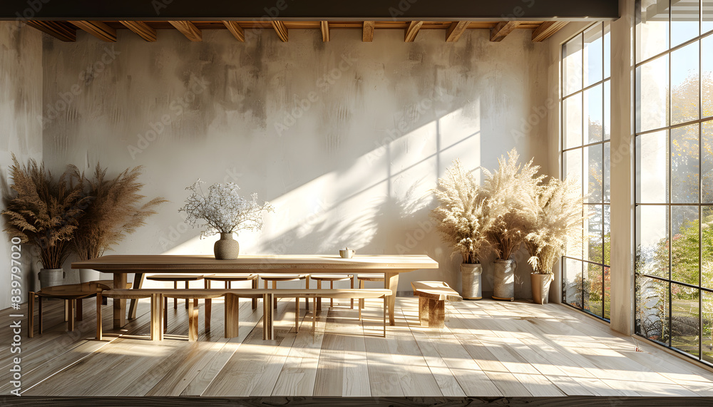 Obraz premium interior of a dining room