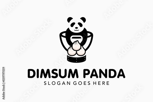 dimsum panda logo