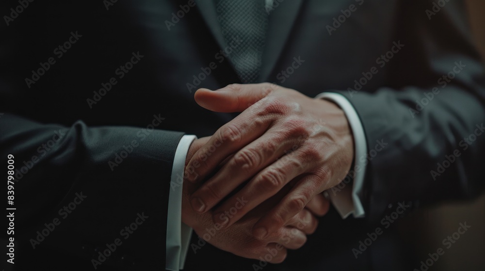 hands of a businessman in the office hands of a businessman in the office