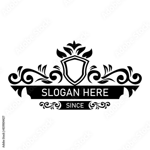 cool tribal shield flower orn...