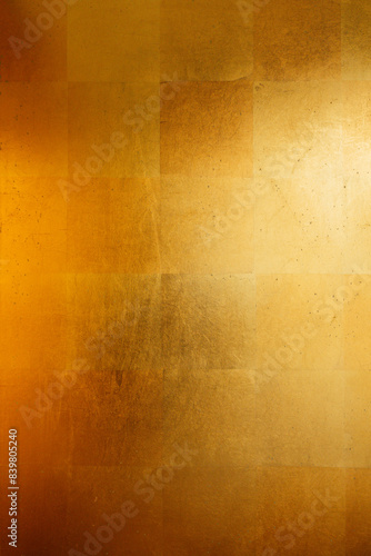 vintage gold leaf japanese folding screen paper texture