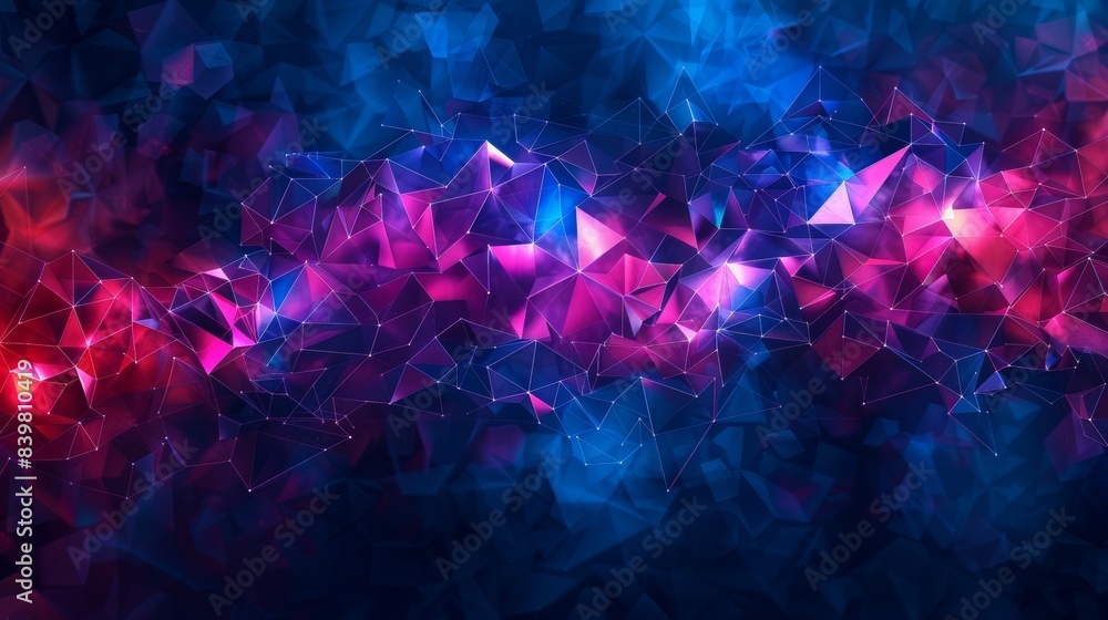 Background with Abstract Triangle Pattern Background with Abstract Triangle Pattern