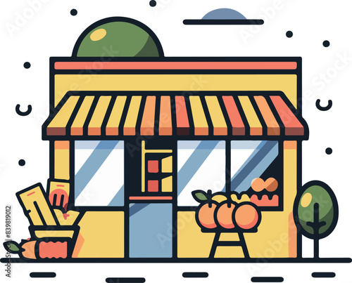 Charming Local Grocery Store