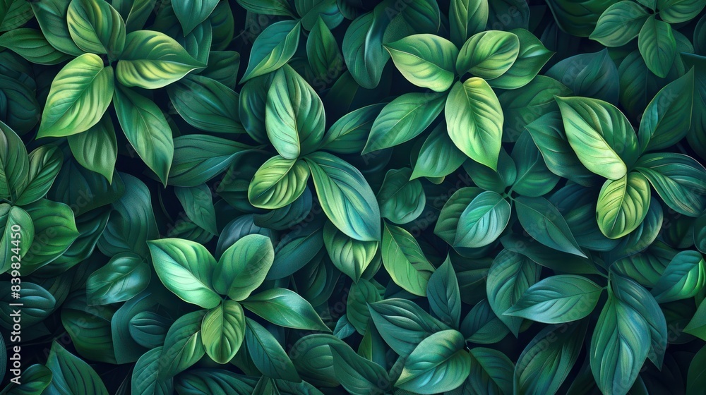 Intimate Tropical Foliage Textures for Decorative Purposes Intimate Tropical Foliage Textures for Decorative Purposes