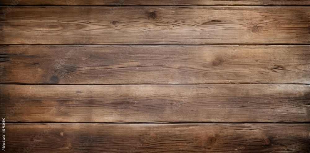 wood table textured with brown wood planks on a wooden wall wood table textured with brown wood planks on a wooden wall