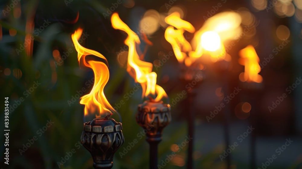 Fire in the Garden Torches Fire in the Garden Torches