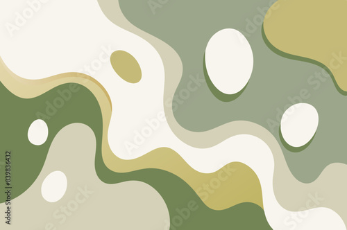 background with liquid shapes in elegant pastel lilac and warm ivory