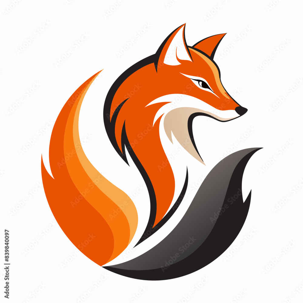 red fox illustration red fox illustration