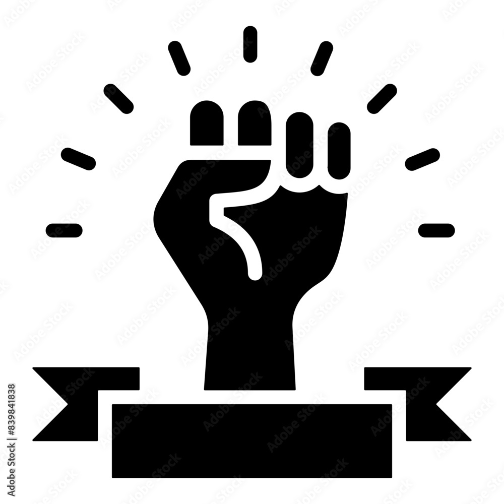 Obraz premium Liberation Icon