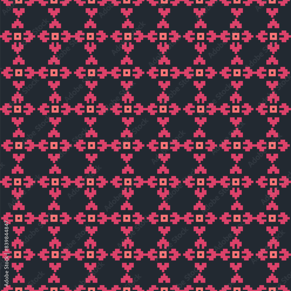 Abstract seamless background pattern pixelated Pixel Seamless Pattern Abstract seamless background pattern pixelated Pixel Seamless Pattern