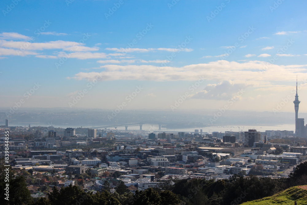 Panorama view of Auckland, New Zealand Panorama view of Auckland, New Zealand