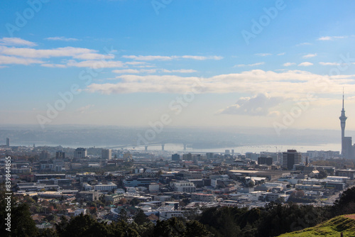 Panorama view of Auckland, New Zealand