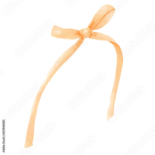 Orange Bow photo