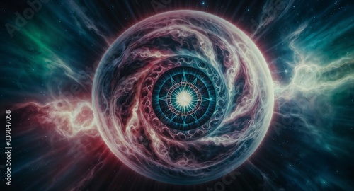 Abstract Cosmic Consciousness and Energy Vortex