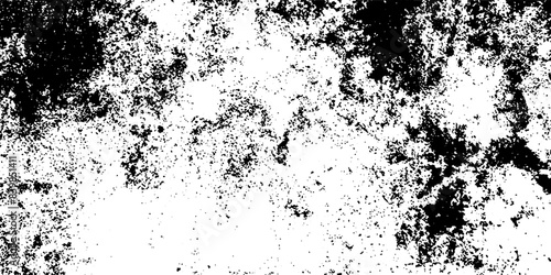 Grunge texture white and black. Overlay distress grain background. vector