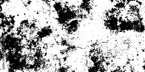 Wallpaper Mural Grunge texture white and black. Overlay distress grain background. vector Torontodigital.ca
