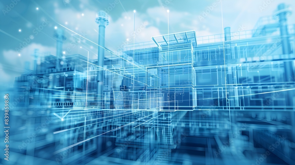 Architectural Blueprint of Cloud Computing Facility with Digital Plans and Models Architectural Blueprint of Cloud Computing Facility with Digital Plans and Models