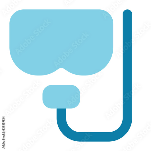 snorkel icon for illustration