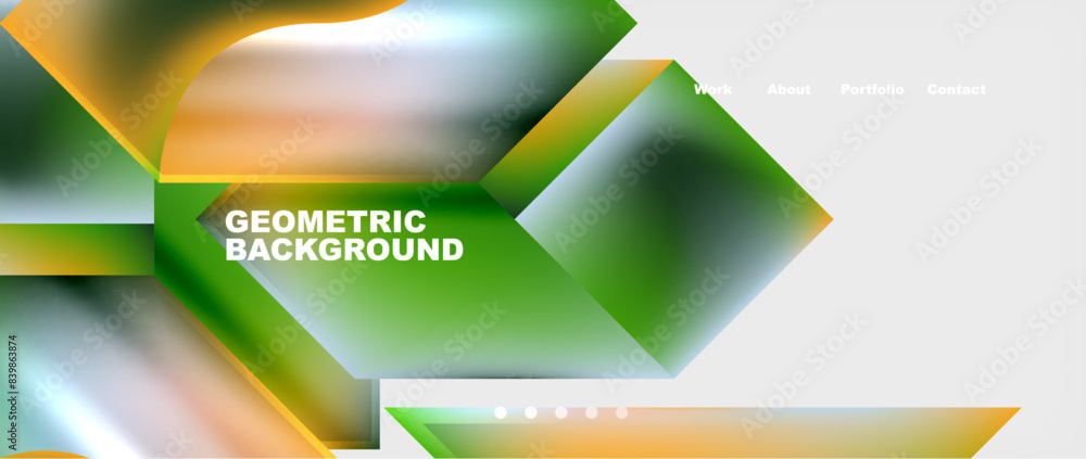 Abstract geometric shapes web design page. Vector Illustration For Wallpaper, Banner, Background, Card, Book Illustration, landing page Abstract geometric shapes web design page. Vector Illustration For Wallpaper, Banner, Background, Card, Book Illustration, landing page