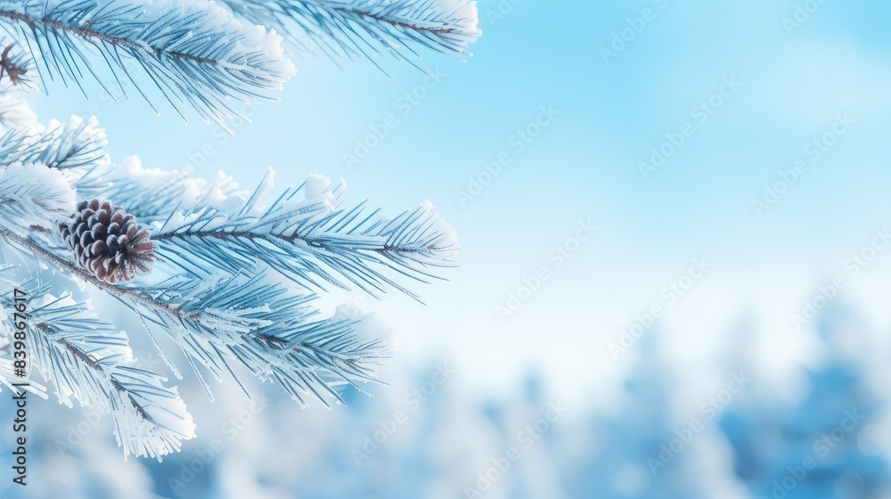 pine blue winter background pine blue winter background