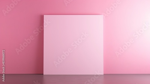modern flyer background pink