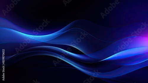 swirling dark blue modern background